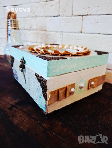 Ръчно изработена кутия за спомени, снимка 3 - Ръчно изработени сувенири - 53029044