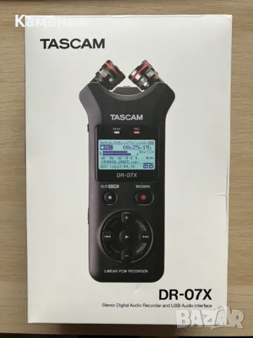 Аудио рекордер Tascam DR-07X, снимка 1 - Други - 49624884