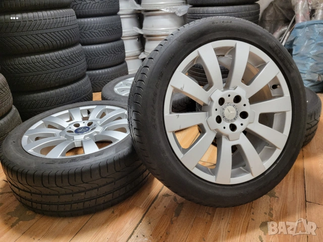 Mercedes GLK 19" 5x112 спорт пакет оригинални джанти Мерцедес ГЛК, снимка 7 - Гуми и джанти - 54045410