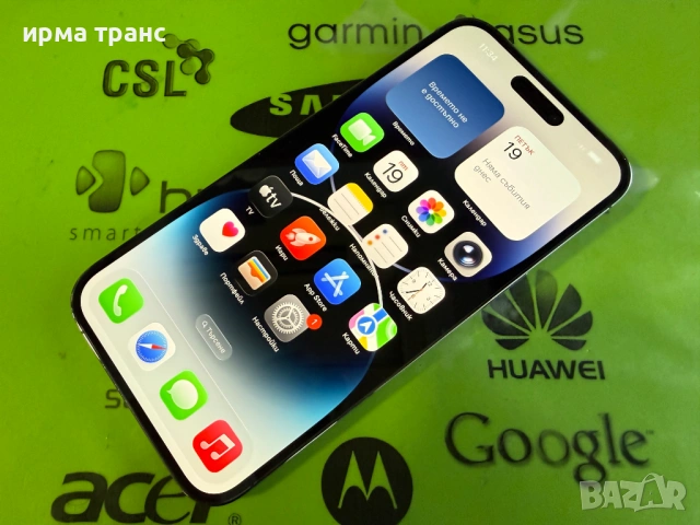iPhone 14 Pro Max 128gb Deep 91% батерия.Гаранция, снимка 2 - Apple iPhone - 53325868