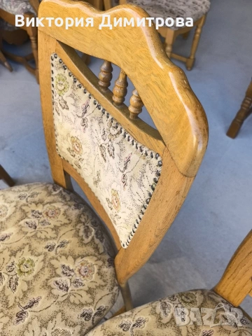 Комплект от 4 трапезни стола , снимка 7 - Столове - 53866243