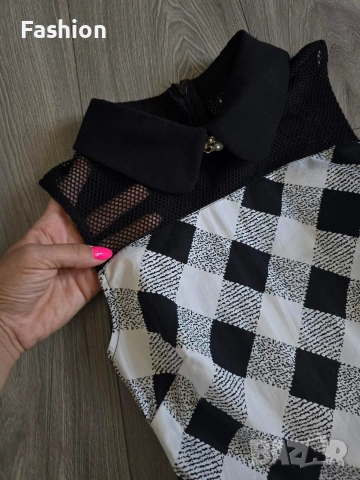 Рокля на LILIA. S номер. Долната част е тип-пачка, снимка 4 - Рокли - 53379903