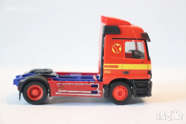 HERPA H0 1/87 MERCEDES ACTROS ВЛЕКАЧ МОДЕЛ КОЛИЧКА КАМИОН, снимка 5 - Колекции - 50462534