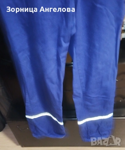 Работен гащеризон NAVIBULGAR – размер 56, 100% памук, снимка 4 - Други - 53222619