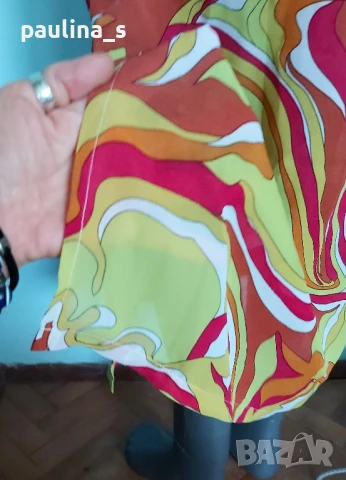 Два различни броя / Ефирна рокля, изработена по модел на Burda / Бурда , снимка 5 - Рокли - 51305284