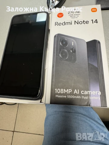 Xiaomi redmi Note 14 8/256 RAM, снимка 1
