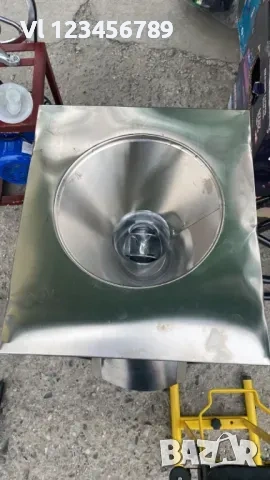 Алуминиева месомелачка №32+стойка с плот и фуния на колела +мотор 2,2 kW, снимка 7 - Месомелачки - 53817391