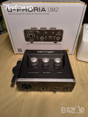 Аудио интерфейс UM2 by Behringer

, снимка 4 - Аудиосистеми - 50010351