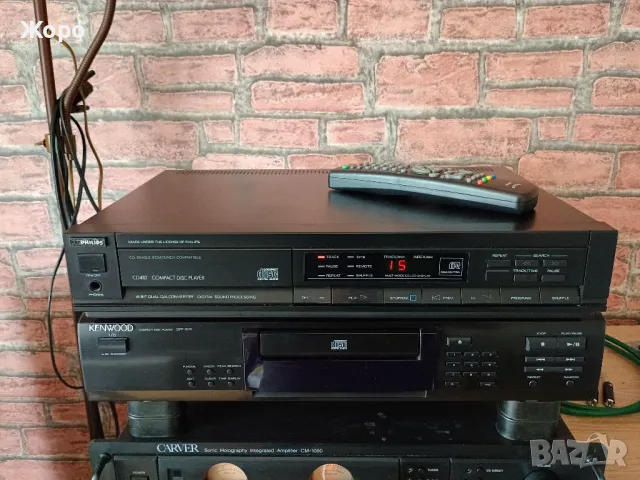 Philips CD-482 (1988 DZU) Dual 16bit DAC, снимка 13 - Ресийвъри, усилватели, смесителни пултове - 49493137