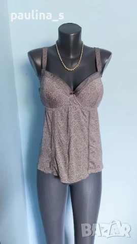 Два различни броя / Бюстие тип потник, с вграден сутиен / 90 В - С, снимка 11 - Корсети, бюстиета, топове - 30336239