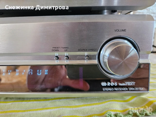 Стерео уредба Denon DRA-201SA+DCD 201SA, снимка 4 - Аудиосистеми - 51129145