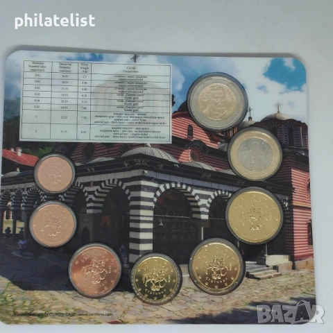 България 2026 - Комплектен банков евро сет - 8 монети BU, снимка 6 - Нумизматика и бонистика - 54094990