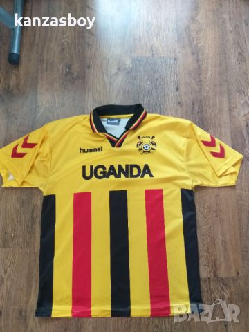 uganda national team 2004/2005 home football shirt - ретро футболна тениска ХЛ, снимка 4 - Тениски - 46813967