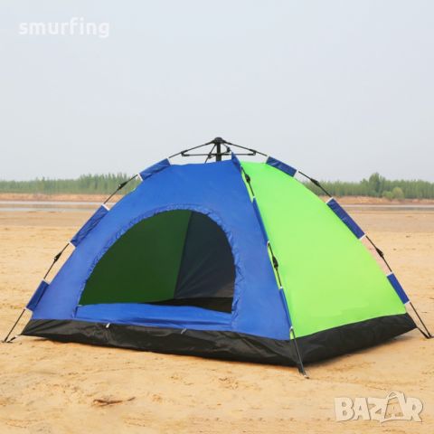 Палатка за 2 човека - саморазгъваща се - Размер: 200х150х100см, снимка 2 - Палатки - 46466301