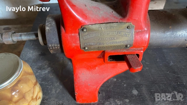 Малък хоби струг, снимка 5 - Стругове - 53623535