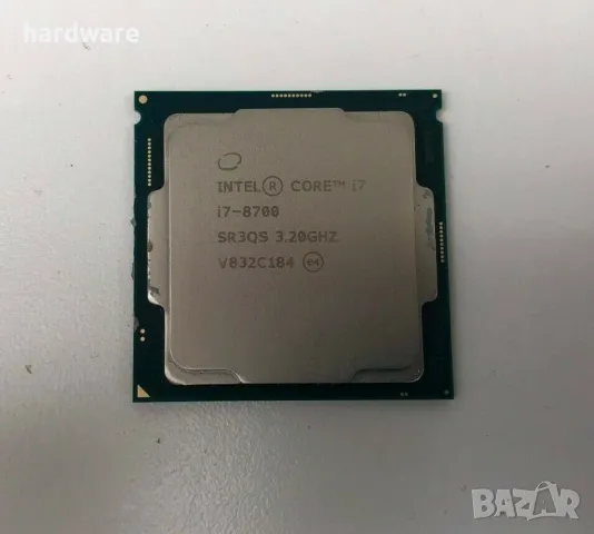 десктоп процесор intel  i7 8700 socket 1151, снимка 1 - Процесори - 46878138