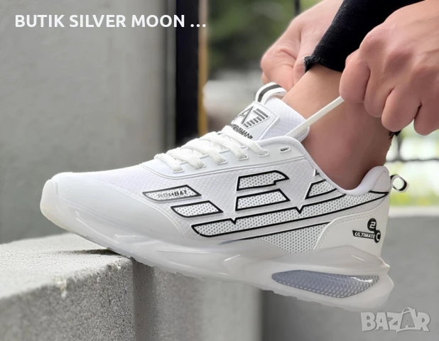 Мъжки Маратонки 💫 Armani , снимка 2 - Маратонки - 51302254