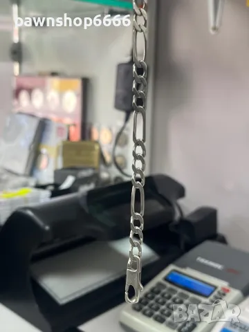 Сребърна гривна 925, снимка 3 - Гривни - 50359848