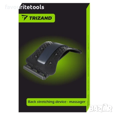 Уред за разтягане и масаж на гърба Trizand, до 150 кг, снимка 7 - Фитнес уреди - 51246003