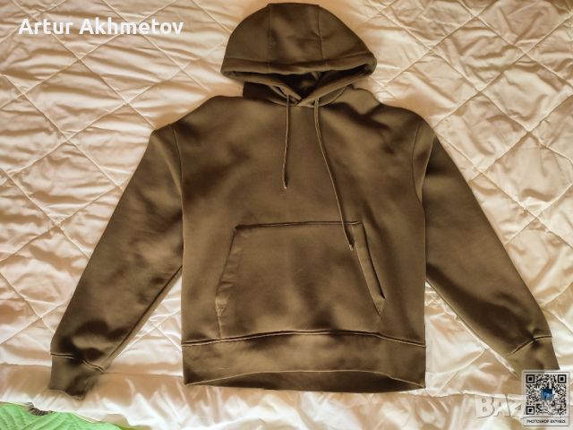 Супер цена! Овърсайз худи, зелен цвят | Oversize hoodie in green color, снимка 3 - Пуловери - 46772454