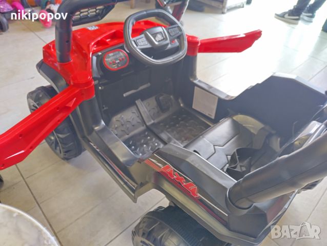 TEXAS акумулаторен джип Fast UTV червен, снимка 8 - Коли, камиони, мотори, писти - 45545450