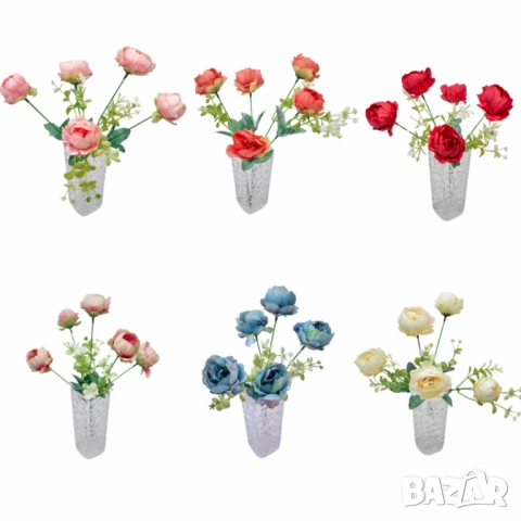 Изкуствени божури, снимка 8 - Други стоки за дома - 52137678