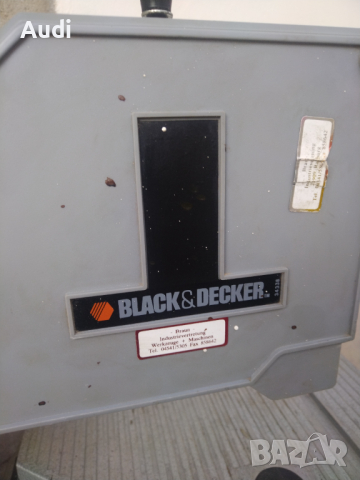 Настолен банциг BLACК DECKER Мощност: 300W  1.4А  / 230V Максималем срез 100мм / 10см Алуминиев рабо, снимка 11 - Циркуляри - 45069977