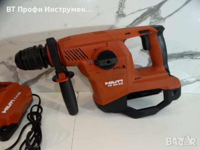 Hilti TE 30 - 22 / 8.0 Ah / Nuron - Перфоратор 3.8 J, снимка 2 - Други инструменти - 46439760