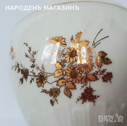 GILDE - Немски порцелан буркан порцеланов за подправки кафе чай захар и други , снимка 11 - Други ценни предмети - 52469323