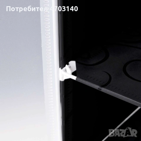 Черен модулен шкаф за обувки - функционалност и красив дизайн в едно, снимка 4 - Други - 53343730