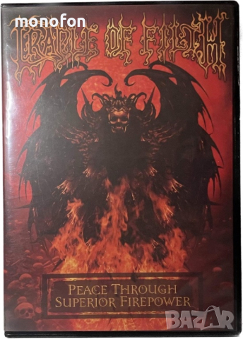 Cradle Of Filth - Peace through superior firepower, снимка 1 - DVD дискове - 45019070