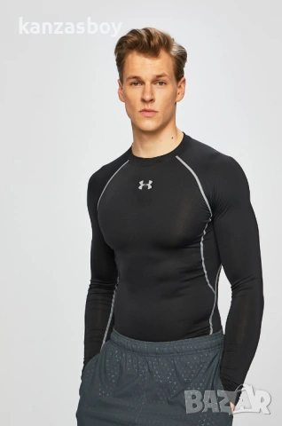 Under Armour ColdGear Jacquard Compression - мъжка фитнес блуза М 