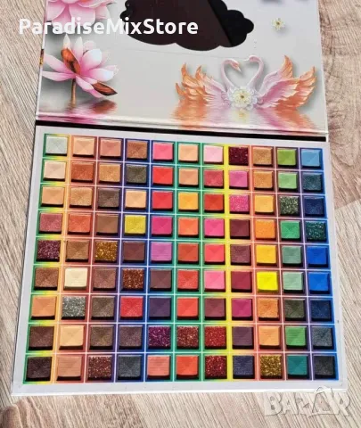 Професионална палитра сенки за очи с 99 различни цветове