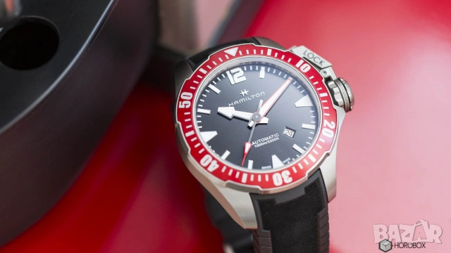 Hamilton Navy FROGMAN Auto, снимка 2 - Мъжки - 51014654
