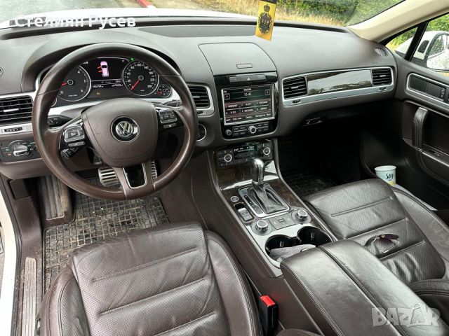 VW Touareg 4.2 TDI V8 340hp / панорама  -цена 31 150лв частно лице продава  перфектна , няма забележ, снимка 4 - Автомобили и джипове - 45526778