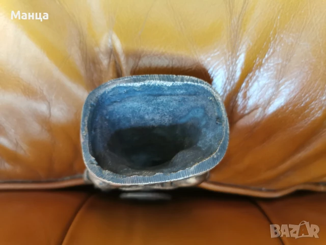 Стара бронзова Ганеша, снимка 4 - Антикварни и старинни предмети - 51401130