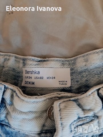 Къси дънкови панталонки на "Bershka", снимка 4 - Къси панталони и бермуди - 49586760