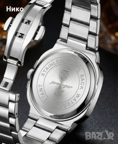 Часовник с изчистен стил и луксозен вид, снимка 4 - Мъжки - 52918568