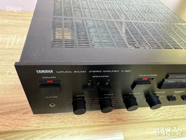 Yamaha A-520, снимка 3 - Ресийвъри, усилватели, смесителни пултове - 45735580