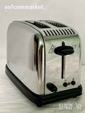 Тостер Russell Hobbs 23311-56 (Victory) – Бързо печене, Неръждаема стомана, снимка 2 - Тостери - 53903749