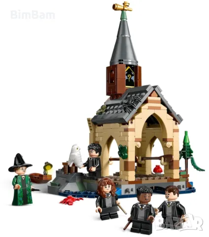 Конструктор LEGO® Harry Potter™ 76426 - Плаваща къща в замъка Хогуортс / 350 части, снимка 3 - Конструктори - 48919803