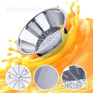 Сокоизстисквачка Scheffler JR1 PJE1000 1000W Сок от плодове зеленчуци, снимка 7 - Сокоизстисквачки и цитрус преси - 51906269