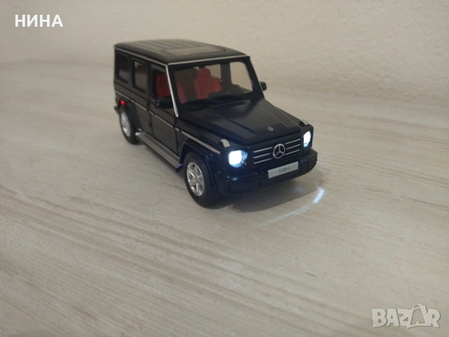 Метална количка Mercedes- Benz G 350 d !!!, снимка 5 - Колекции - 53046273