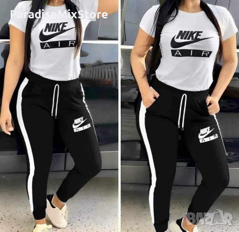 Дамски комплект  Nike Памук и ликра , снимка 1 - Спортни екипи - 46155568