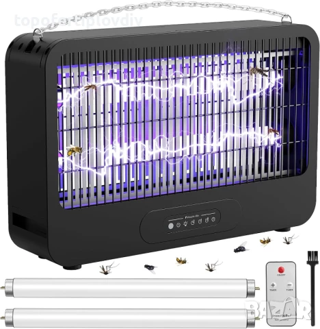 UV лампа за комари FethFire Electric Insect Killer, 4000 V , снимка 1
