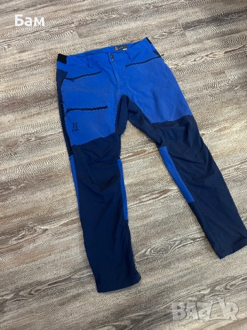 Мъжки!Стреч софтшел панталон Haglofs Zicron Pants размер ХЛ , снимка 4 - Панталони - 52850620