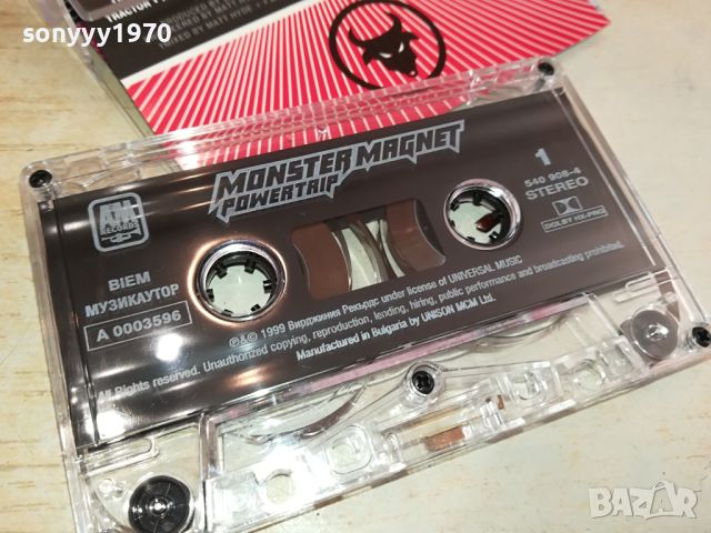 ORIGINAL TAPE-MONSTER MAGNET 2004241823, снимка 11 - Аудио касети - 45372480