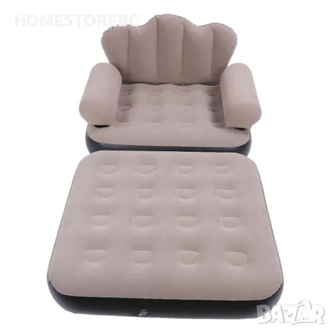 🛋️ Надуваем фотьойл 5 в 1 SuperSofa – Пет вида комфорт в едно удобно решение! 🛋️, снимка 6 - Надуваеми легла - 50312742