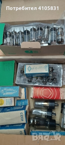 радио лампи елементи, снимка 2 - Радиокасетофони, транзистори - 52195487
