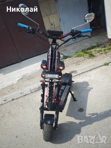 Мощна Електрическа тротинетка K-Cloud k14 10000W 72V 40Ah (140km/h), снимка 2 - Друга електроника - 50208553